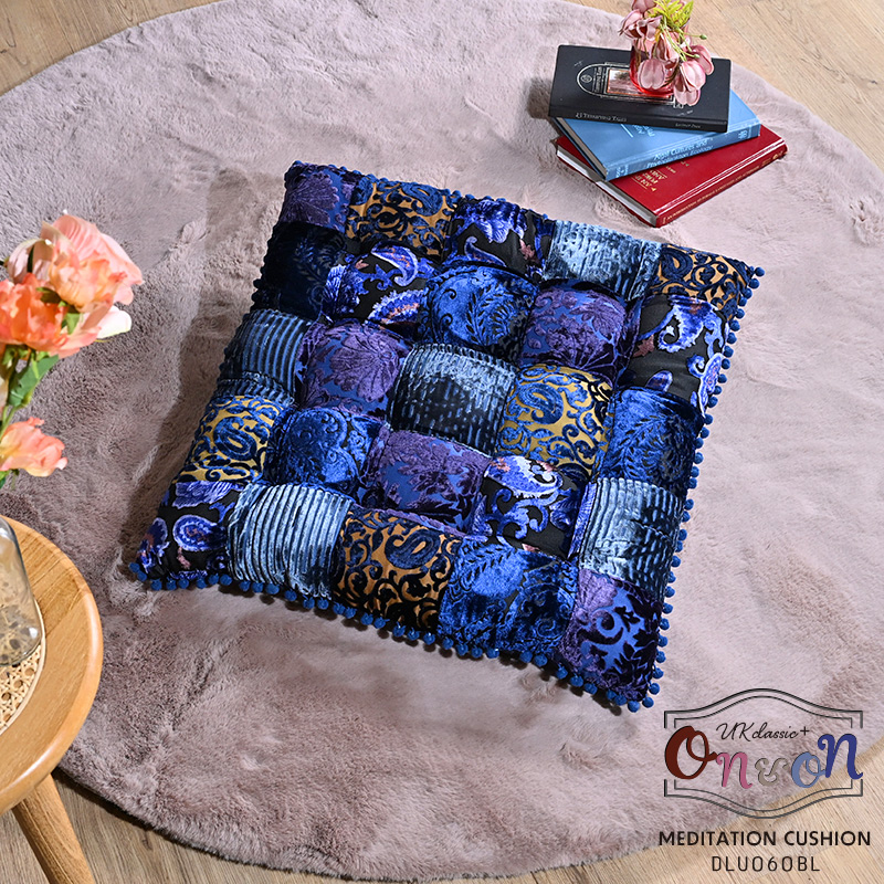 座布団 クッション おしゃれ 正方形 大きい パッチワーク ピンク 北欧