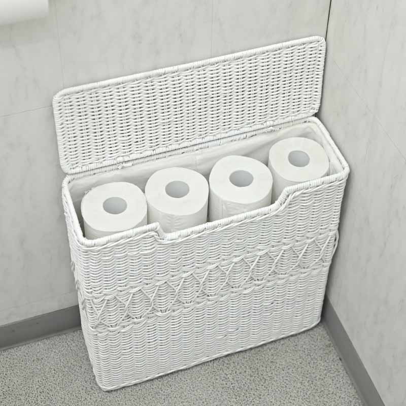 楽天市場】トイレットペーパー 収納 12個の通販