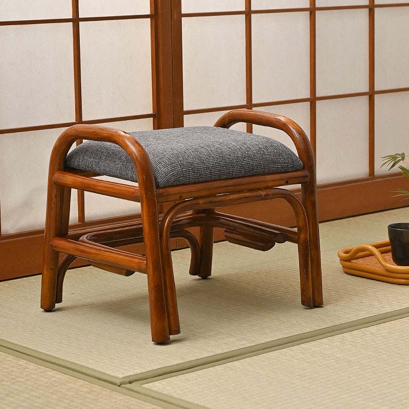 Amazon｜ぼん家具 パッチワーク スツール 椅子 腰掛け 腰かけ
