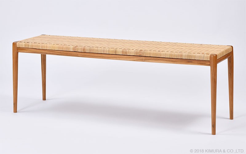 ハンドメイド ２人掛けベンチ (ダークチーク色) ハンドメイド 2人掛けベンチ (チーク色) 家具