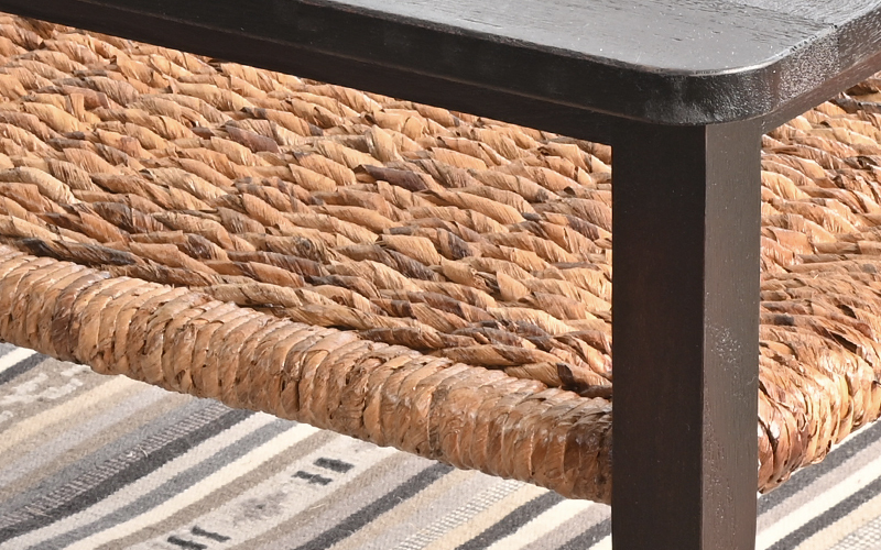 アジアン 家具 リビングテーブル 80cm幅 おしゃれ バナナリーフ T718AT