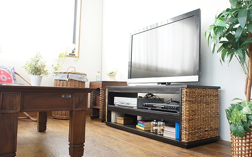 テレビ台 テレビボード 120cm幅 おしゃれ 木製 バナナリーフ