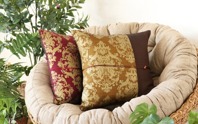 アジアン雑貨 バリ クッションカバー 45×45 cm おしゃれ エスニック