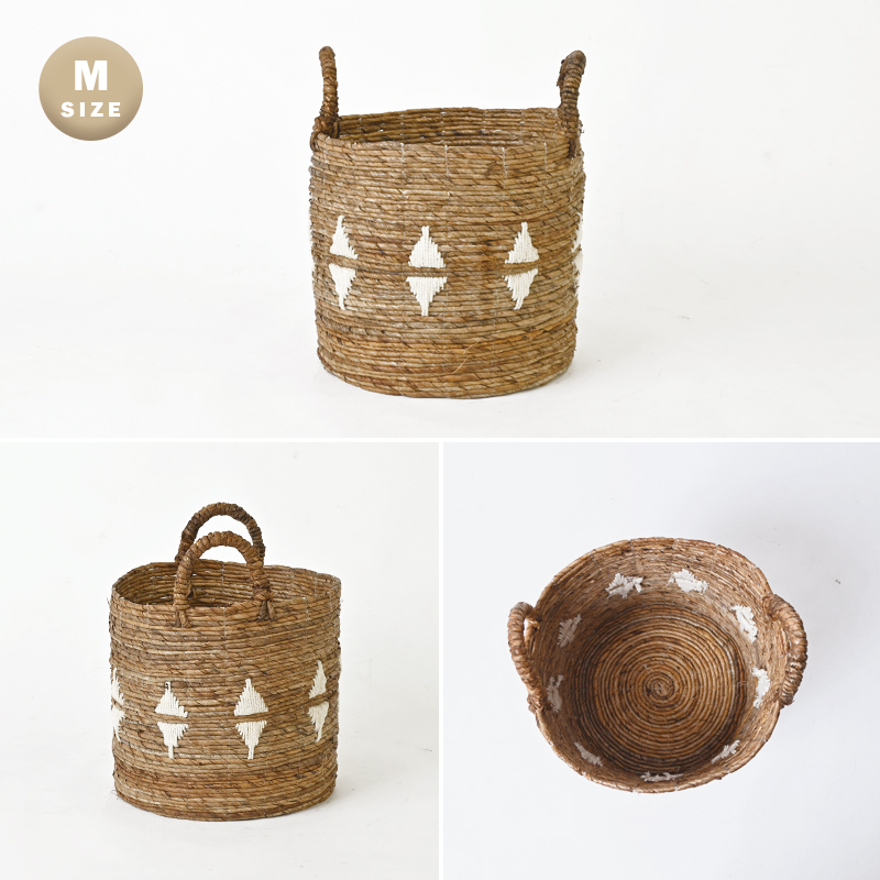 アジアン バリ島 バナナリーフ 特大 バスケット 籠 収納 家具 ランドリー アジアン バリ島 バナナリーフ 特大 バスケット 籠 収納 家具