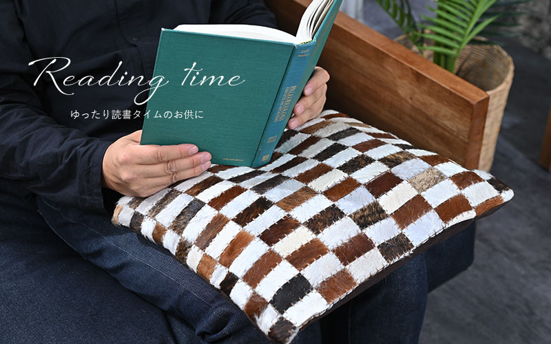 クッションカバー ヌードクッション セット 40×40cm 40角 レザー 毛皮
