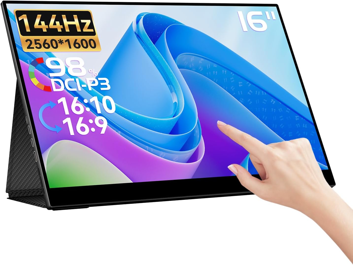 未使用品 EWEI モバイルモニター SP-160TW EHOMEWEI モバイルモニター EHOMEWEI SP-160TW ゲーミングモニター 16
