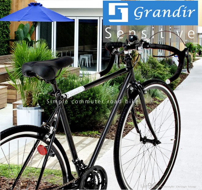 ロードバイク 自転車 700C グランディール Grandir Sensitive 21段変速 通勤 通学 : grandir :  LANRANヤフー店 - 通販 - Yahoo!ショッピング