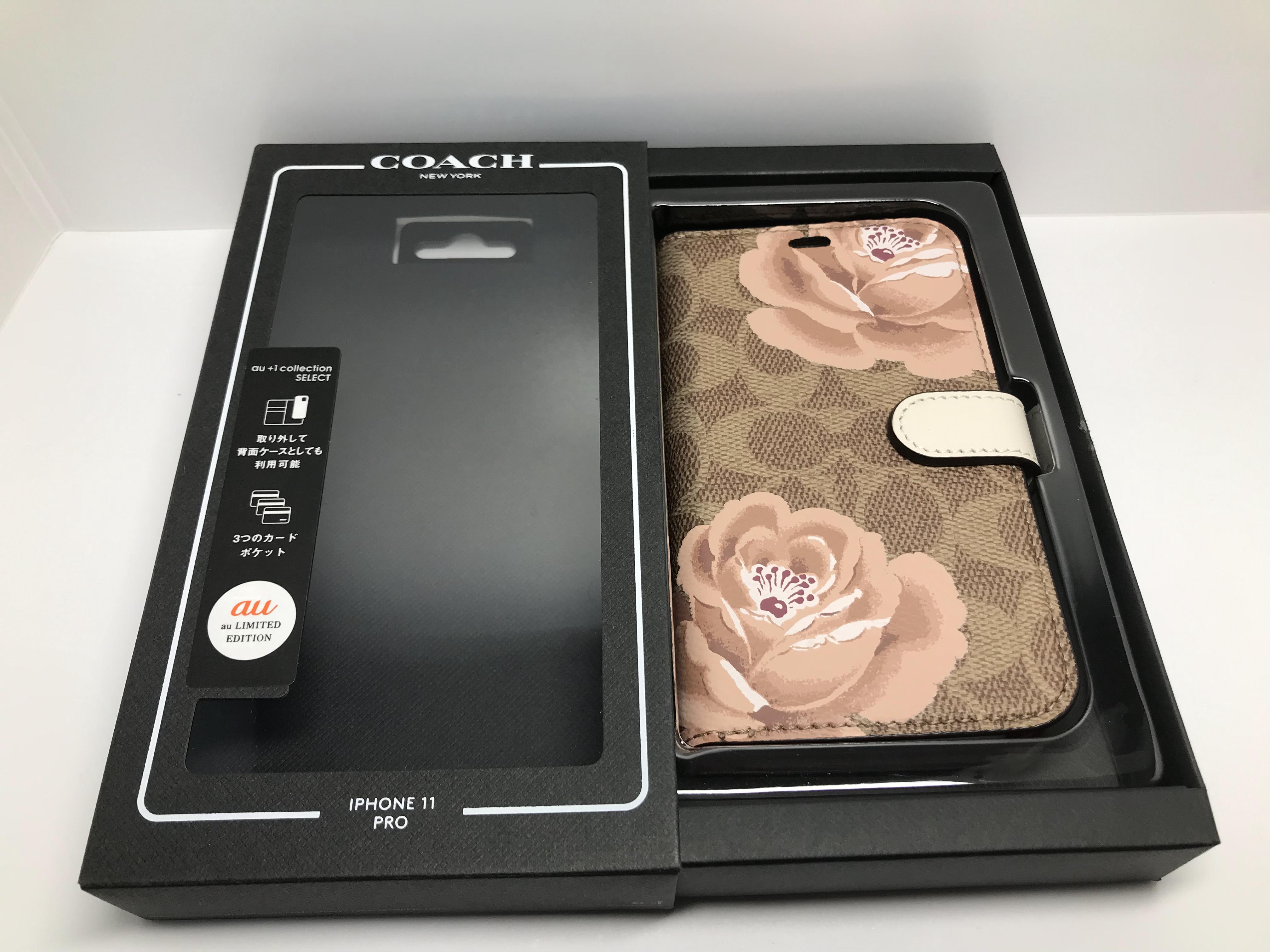 配信元未使用 コーチ COACH 手帳型 スマホケース iPhone 11 Pro iPhoneアクセサリー