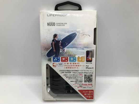 【国内正規品】☆未使用品☆LIFEPROOF NUUD for iPhone 7/ 8/SE2/SE3  防水ケース【アウトレット：パッケージに傷や汚れ有り 】---送料無料OLT008