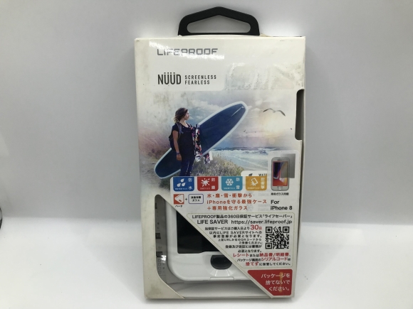 【国内正規品】☆未使用品☆LIFEPROOF NUUD for iPhone 7/ 8/SE2/SE3  防水ケース【アウトレット：パッケージに傷や汚れ有り 】---送料無料OLT008