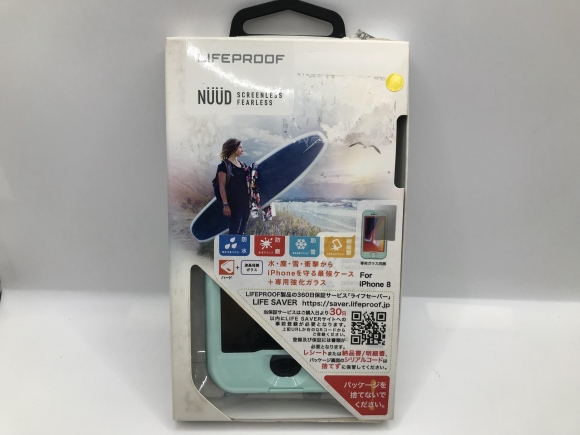 【国内正規品】☆未使用品☆LIFEPROOF NUUD for iPhone 7/ 8/SE2/SE3  防水ケース【アウトレット：パッケージに傷や汚れ有り 】---送料無料OLT008