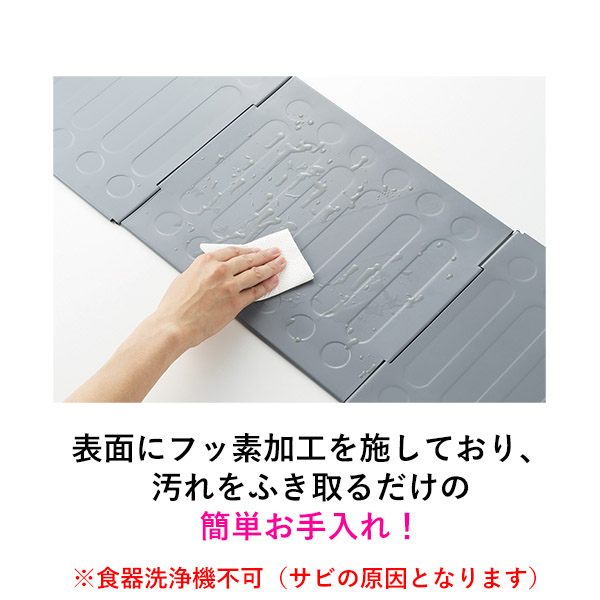 折りたたみ油はねガード