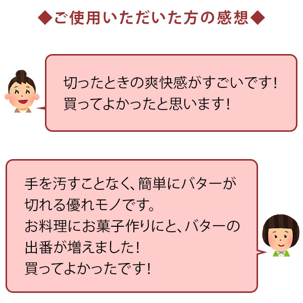 カットできちゃうバターケース