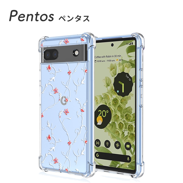 グーグル ピクセル6a ケース Pixel6a ケース TPU 花柄ケース google 