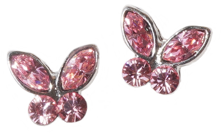 楽天市場】スワロフスキー ピアス Pair バタフライ 蝶 Swarovski