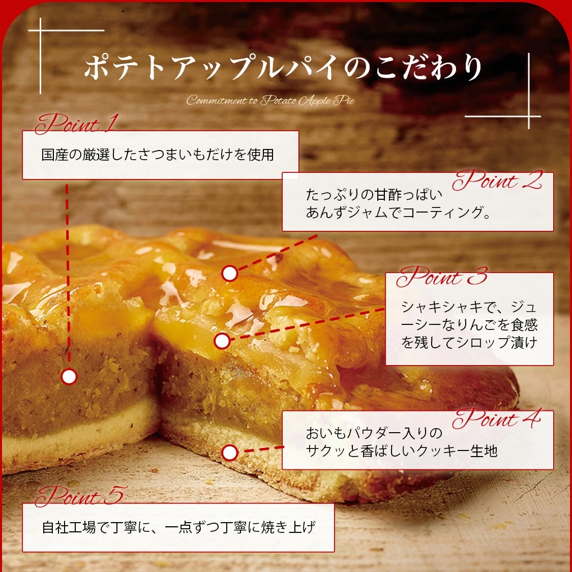 らぽっぽファーム ポテトアップルパイ : らぽっぽファームYahoo!店