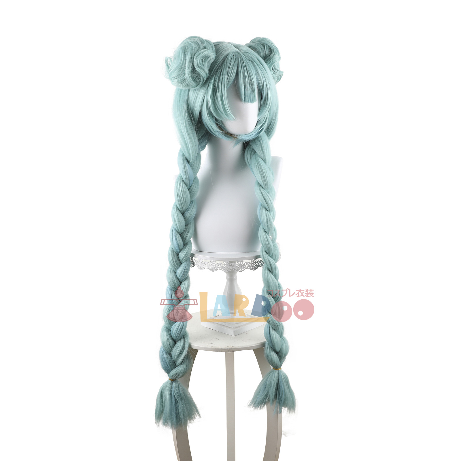 初音ミク パンダ 中国の衣装デザイン コスプレウィッグ ネット付き