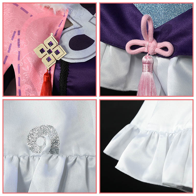 原神 雲菫 コスプレ 衣装 コスチューム 璃月 中国 lardoo ラドー 原神 Genshin 璃月 雲菫-うんきん-Yunjin コスプレ衣装