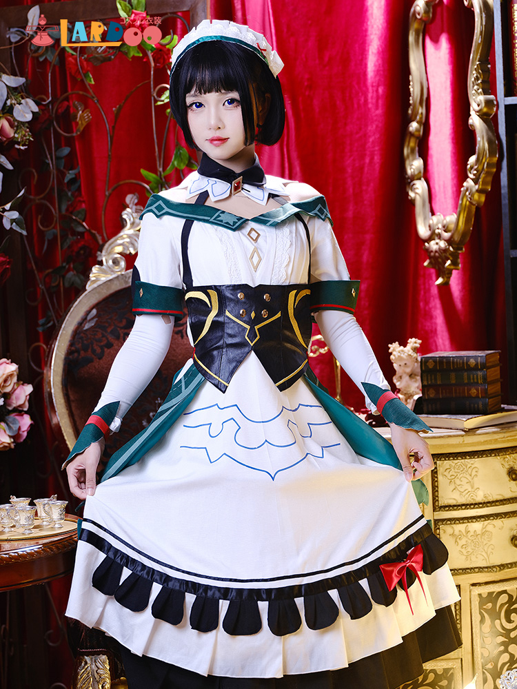 原神 Genshin 冒険者協会受付係 キャサリン コスプレ衣装