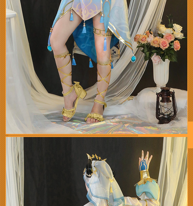 原神 Genshin スメール ニィロウ-Nilou コスプレ衣装 コスチューム