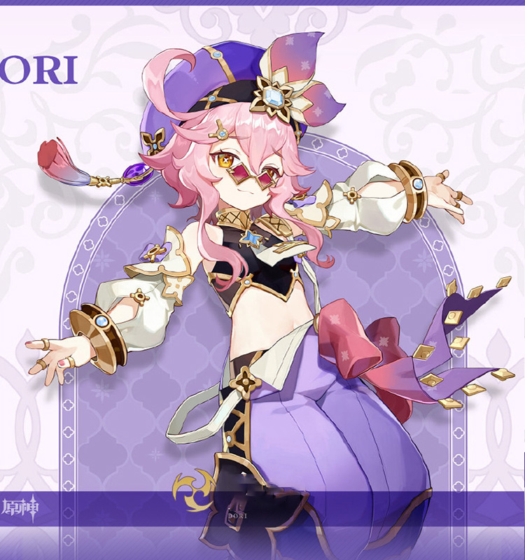コスプレ lardoo製 原神 ドリー XXL 原神 Genshin スメール ドリー-Dori コスプレ衣装 コスチューム
