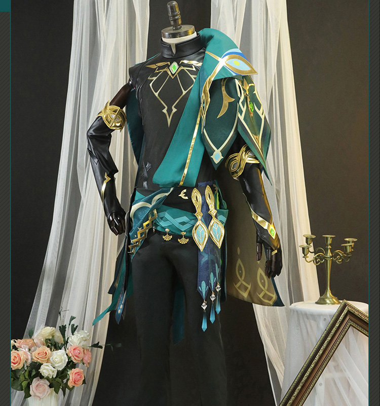 原神 Genshin スメール アルハイゼン-Alhaitham コスプレ衣装