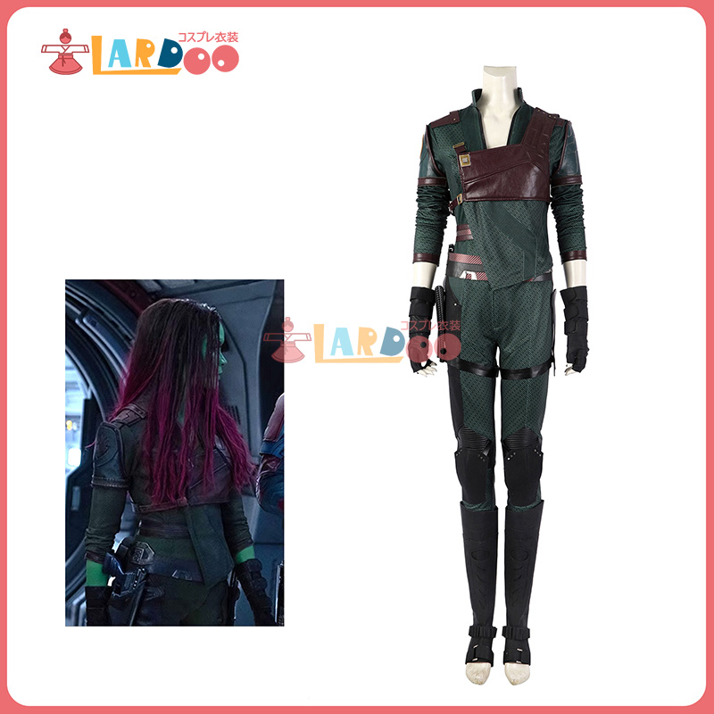 ガモーラ ガーディアンズ・オブ・ギャラクシー3 Gamora ガモーラ Guardians of the Galaxy Vol.3 コスプレ衣装 コスチューム cosplay :5087:lardooラドー