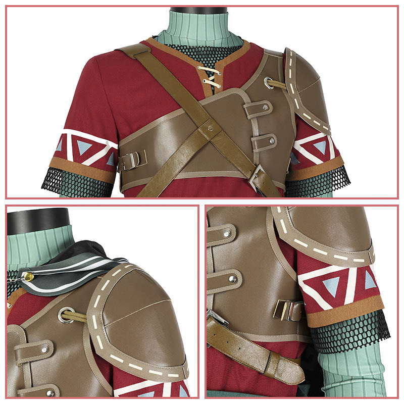 ゼルダの伝説　ブレスオブザワイルド　コスプレ衣装　マスタード リンク コスプレ 衣装 - ゼルダの伝説 ブレス オブ ザ ワイルド