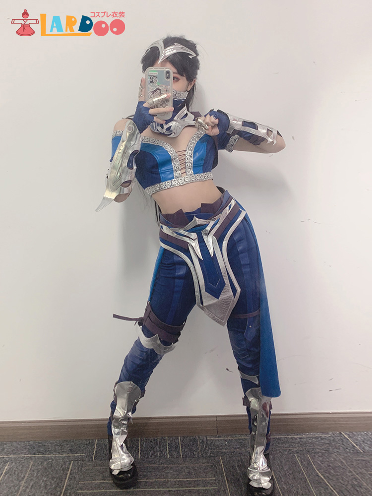 モータルコンバット Mortal Kombat シリーズ1 キタナ/Kitana コスチューム コスプレ衣装 オーダーメイド可能