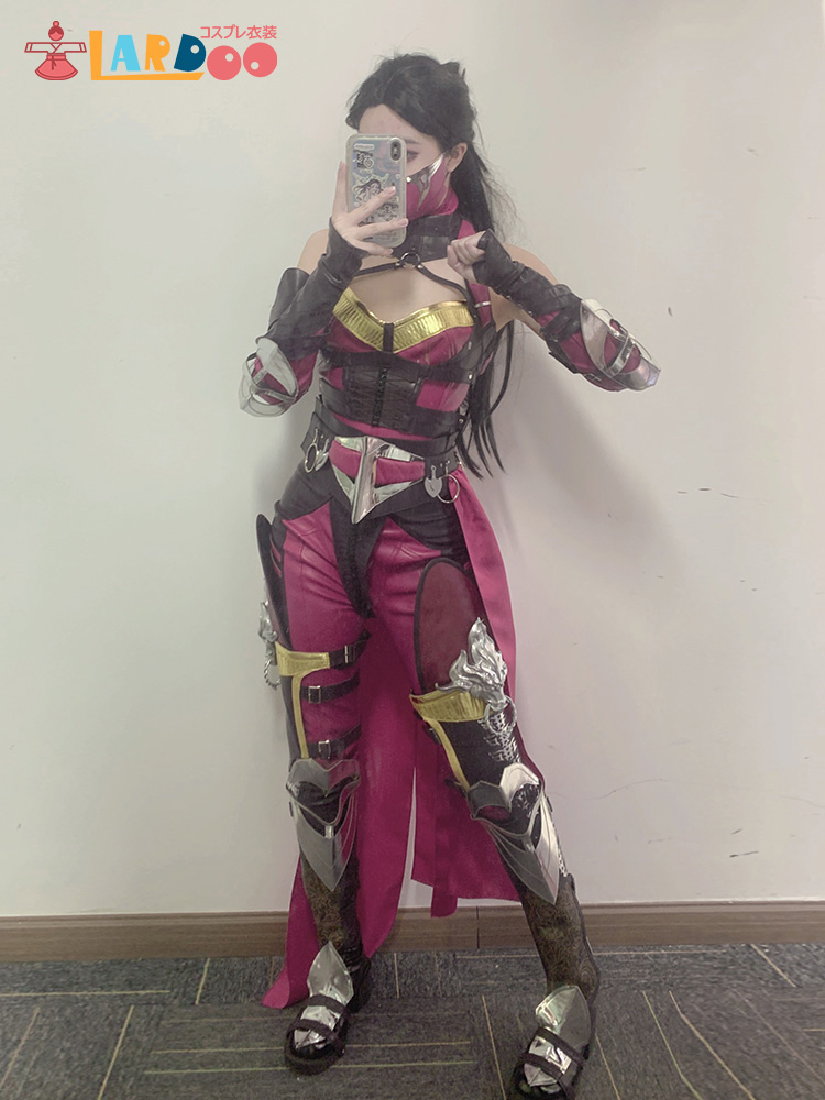 モータルコンバット Mortal Kombat シリーズ1 ミレーナ（Mileena）コスプレ衣装 コスチューム オーダーメイド可能｜lardoo-store｜05