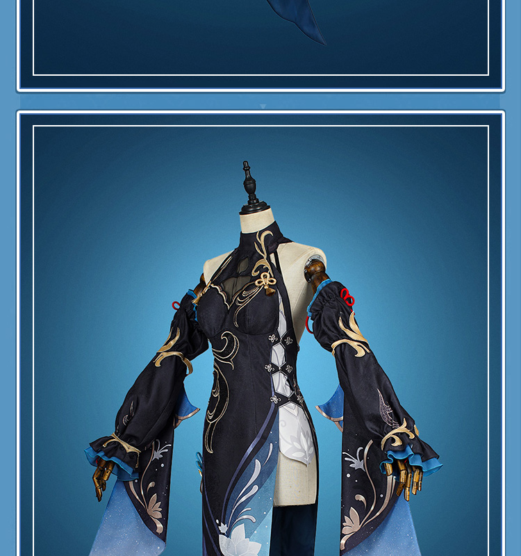 原神 Genshin 璃月 申鶴「冷花幽露」 新コスチューム 足首飾り