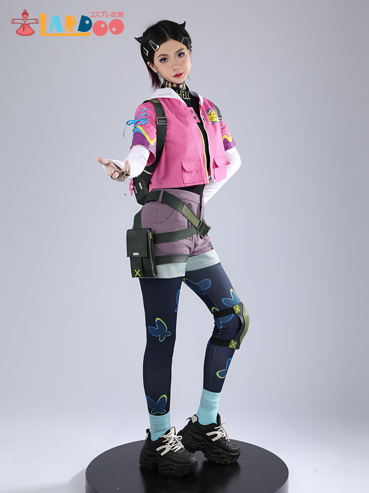 ヴァロラント VALORANT クローヴ CLOVE リュック付き コスチューム