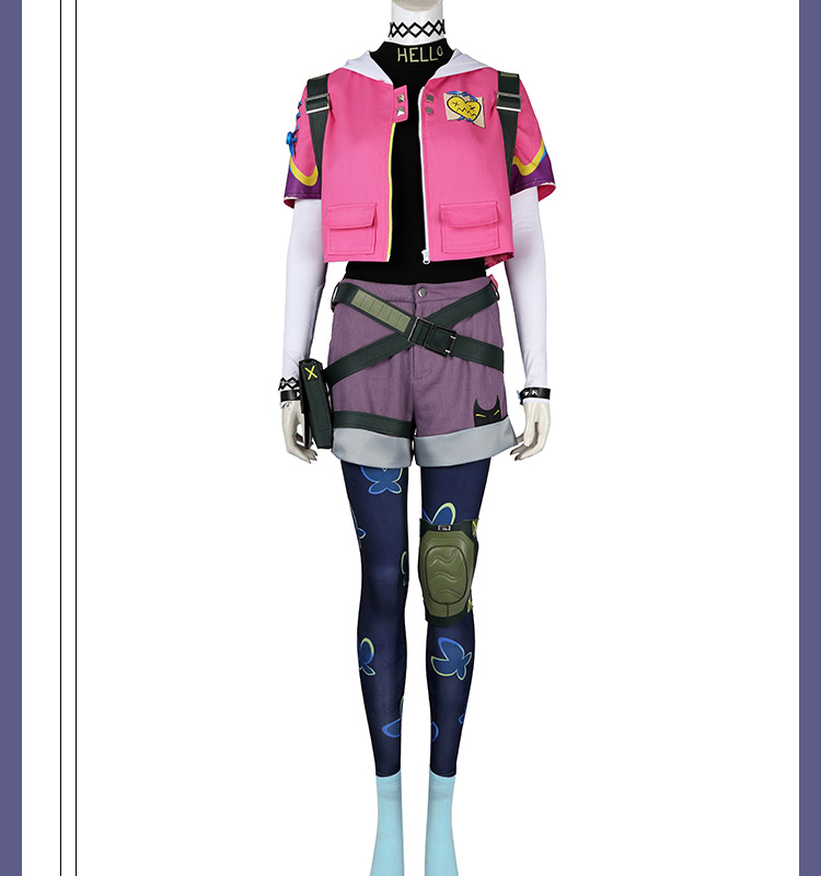 ヴァロラント VALORANT クローヴ CLOVE リュック付き コスチューム