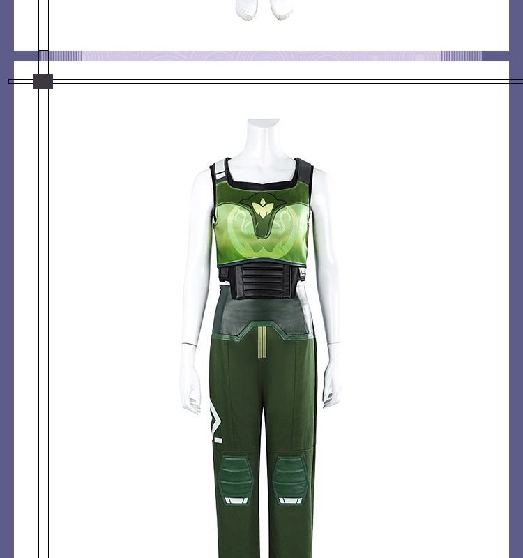 ヴァロラント VALORANT スカイ-Skye コスプレ衣装 コスチューム