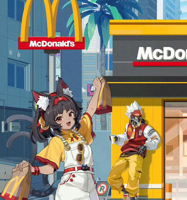 ゼンレスゾーンゼロ ゼンゼロ 猫宮又奈 猫又 マクドナルドコラボ