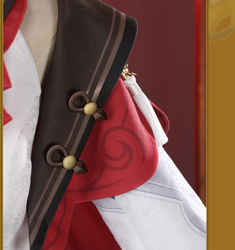 原神 Genshin 璃月 胡桃-「残雪に咲く紅」 新コスチューム コスプレ