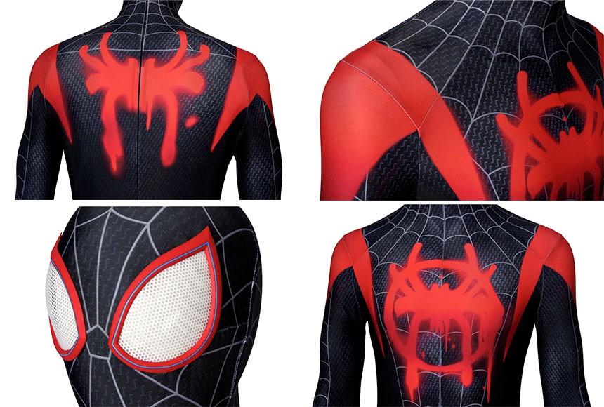 スパイダーマン: スパイダーバース マイルス・モラレス ジャンプスーツ