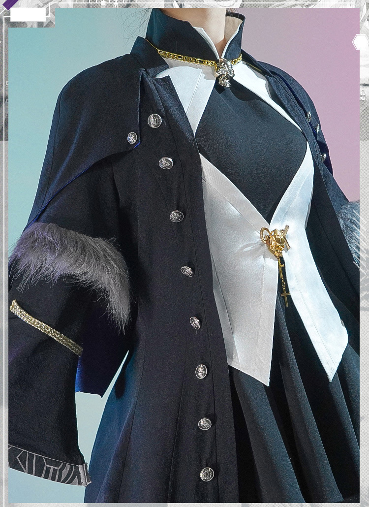 三分妄想 アークナイツ (明日方舟) コスプレ ラップランド 典雅