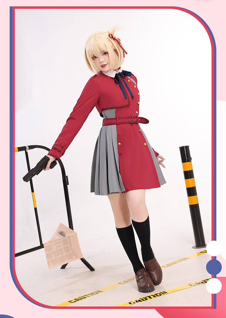 コスプレ衣装　リコリス・リコイル クルミ Mサイズ Amazon.co.jp: [Awdmosou] Lycoris Recoil クルミ コスプレ衣装