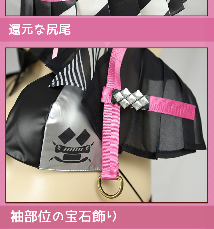 勝利の女神：NIKKE ネロ-Nero コスプレ衣装 猫耳付き コスチューム