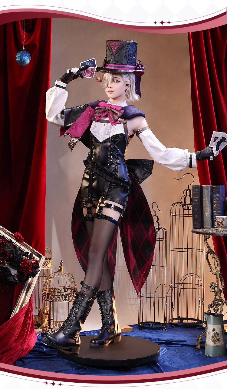 【SALE最新作】【豪華版】原神 リネ コスプレ衣装 lardooラドー製 コスチューム・コスプレ