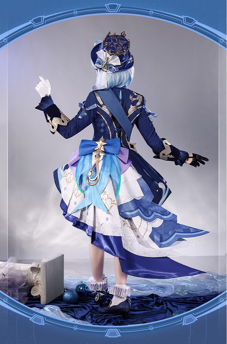 原神 Genshin 白Ver フリーナ Furina フォカロルス Focalors コスプレ