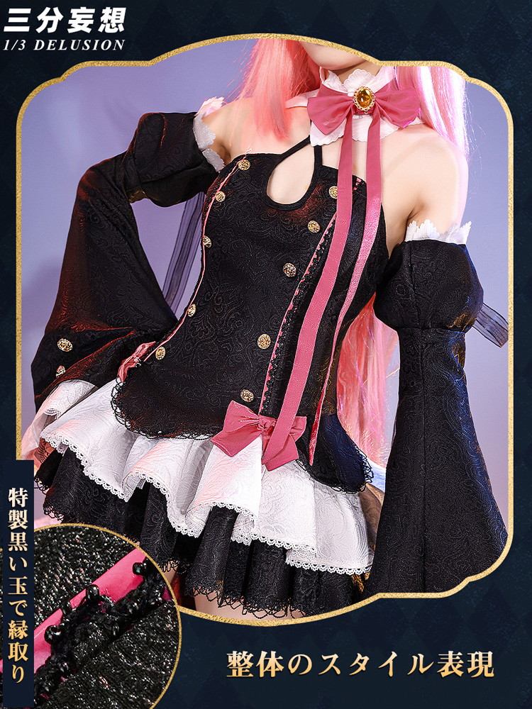 【三分妄想1/3Delusion】終わりのセラフ クルル ツェペシ Krul Tepes コスチューム コスプレ衣装/ウイッグ｜lardoo-store｜02