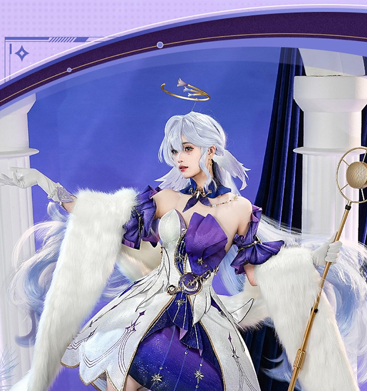 崩壊スターレイル ロビン 三分妄想製 コスプレ衣装 高級感フル