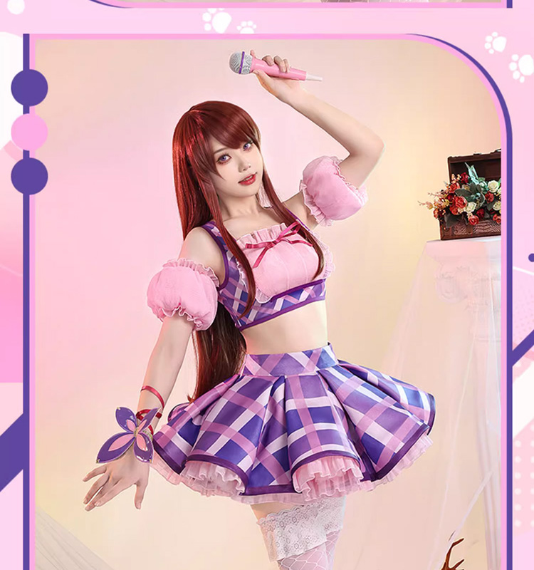 三分妄想1/3Delusion】アイカツ！アイドルカツドウ！ 紫吹蘭 コスプレ