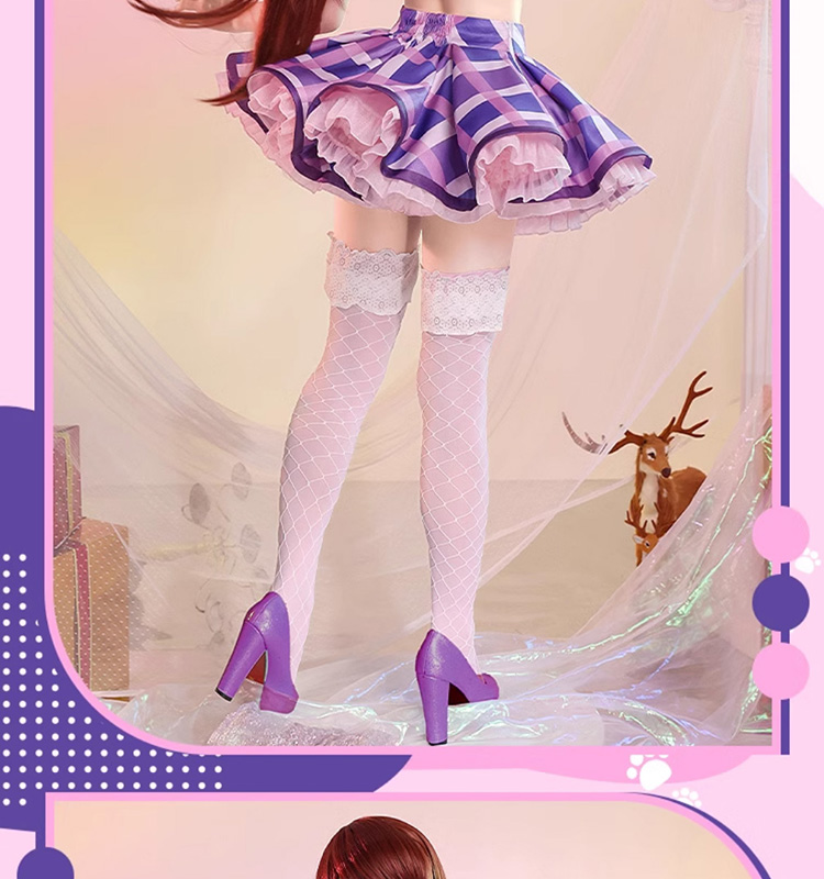 三分妄想1/3Delusion】アイカツ！アイドルカツドウ！ 紫吹蘭 コスプレ