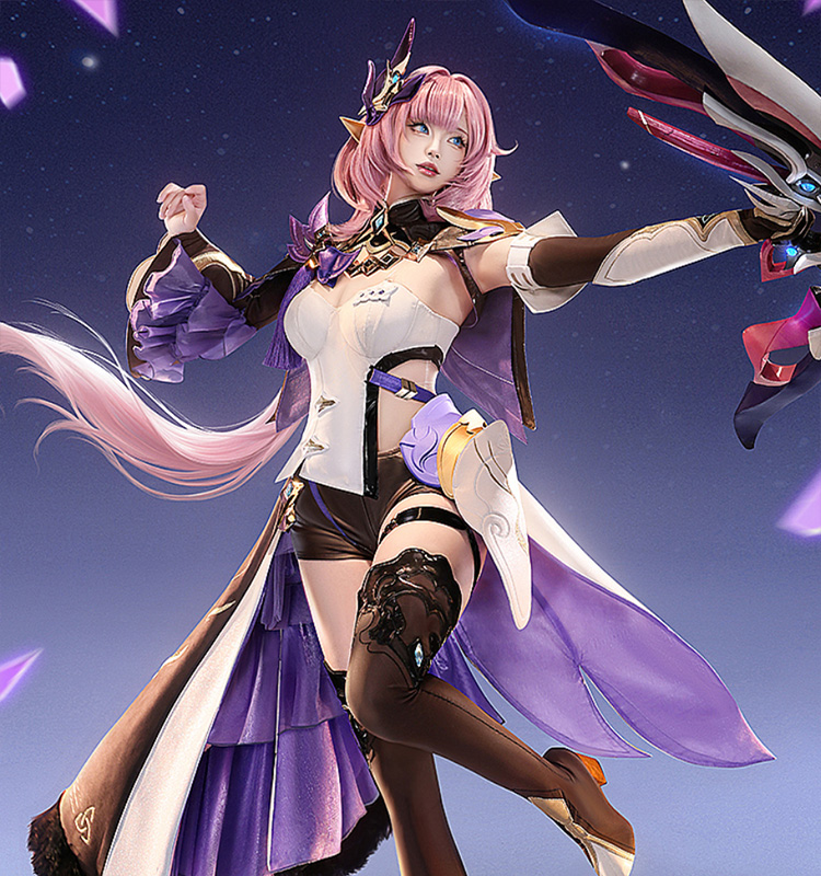 崩壊3rd エリシア コスプレ衣装 三分妄想1/3Delusion】崩壊3rd 火を追う十三英傑 エリシア コスプレ