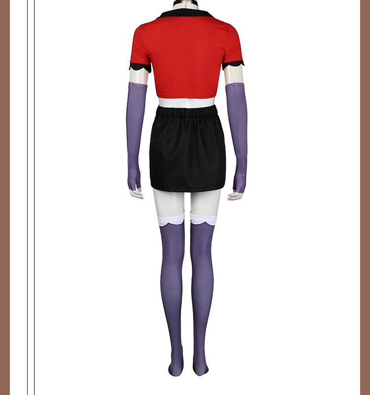 ハズビンホテル　ヴァギー　バギー　コスプレ　フルセット ハズビン ホテル Hazbin Hotel ヴァギー/Vaggie コスプレ衣装
