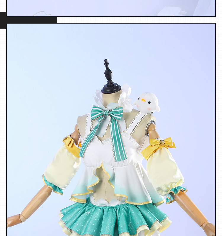 ラブライブ Loveliv 南 ことり ことり式雪だるま コスプレ衣装