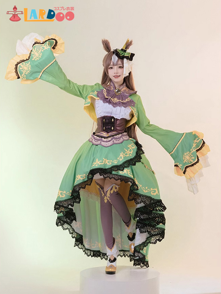 ウマ娘 プリティーダービー サトノダイヤモンド 豪華版 勝負服 コスプレ衣装 コスチューム｜lardoo-store｜10